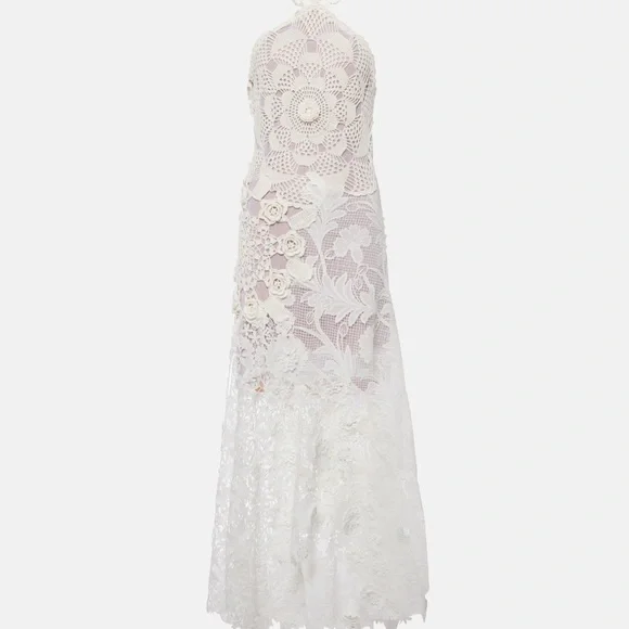 OSCAR DE LA RENTA
Crochet guipure lace gown - Picture 4 of 4